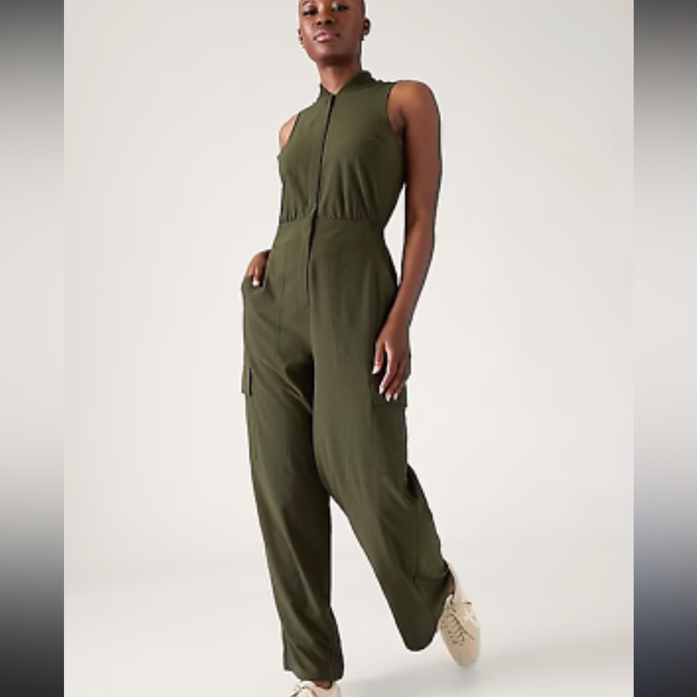 Athleta Brooklyn Utility Jumpsuit NWT